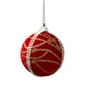 Christmas Glittery Ball Hanging Ornament